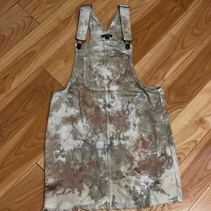 Juniors Overalls Skirt